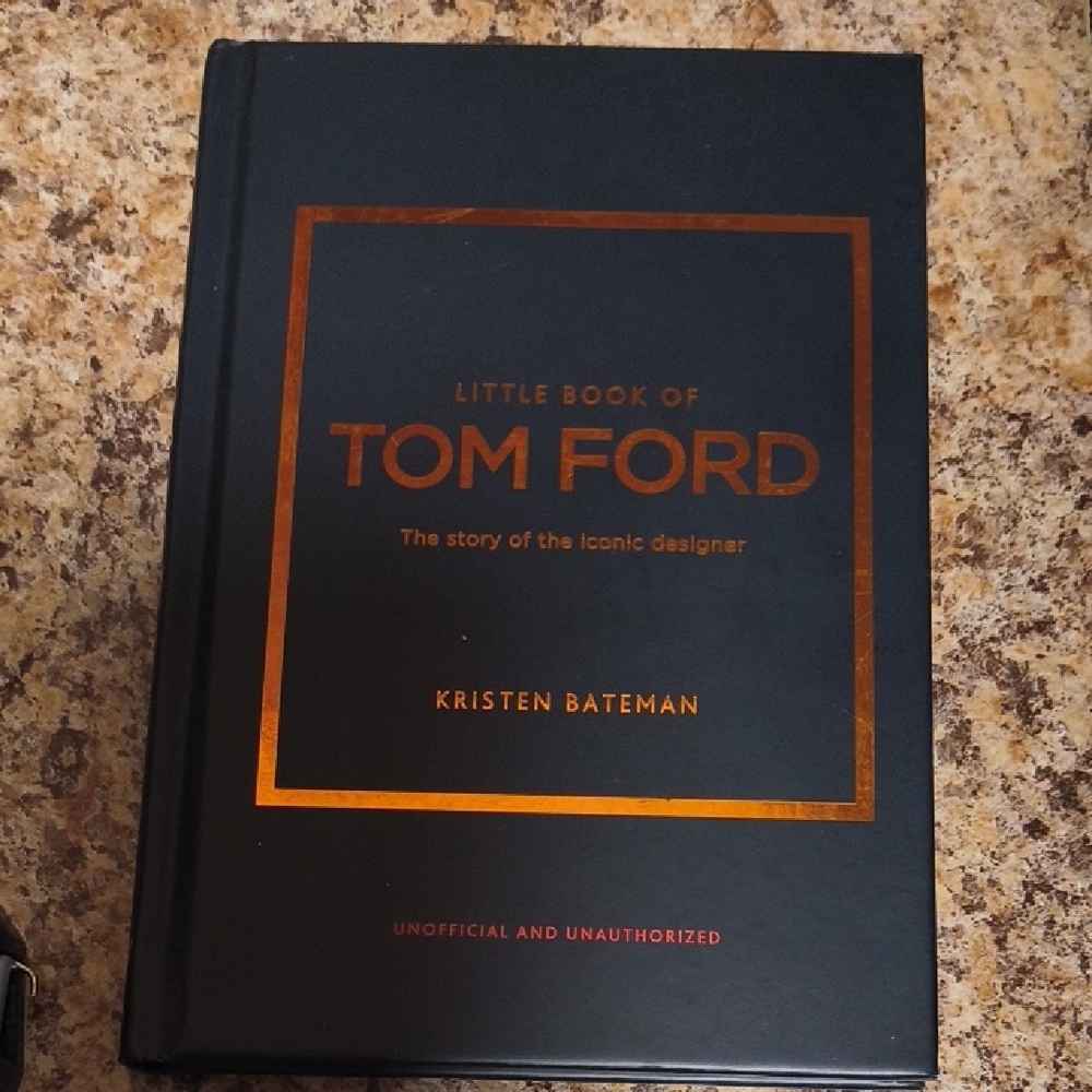 Tom Ford Black and Gold Notebook